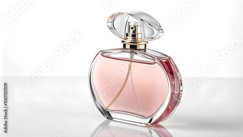 perfume bottle isolated on white