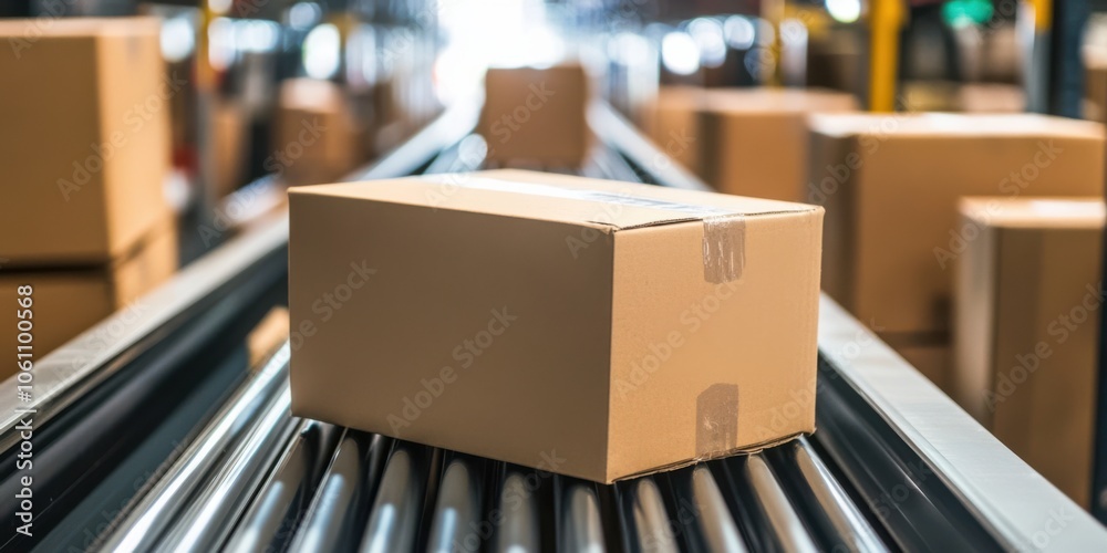 The Package Lies at the Sorting Facility