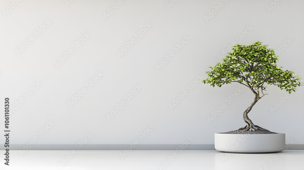 Bonsai Tree on the Table with Text Space: A Serene and Elegant Setting for Mindfulness and Tranquility Bonsai Tree on the Table with Text Space: A Serene and Elegant Setting for Mindfulness and Tranquility