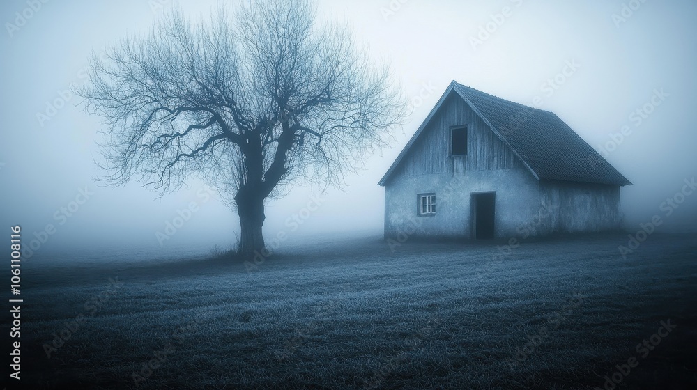 Solitude in the Mist: A Tranquil Countryside Retreat Solitude in the Mist: A Tranquil Countryside Retreat
