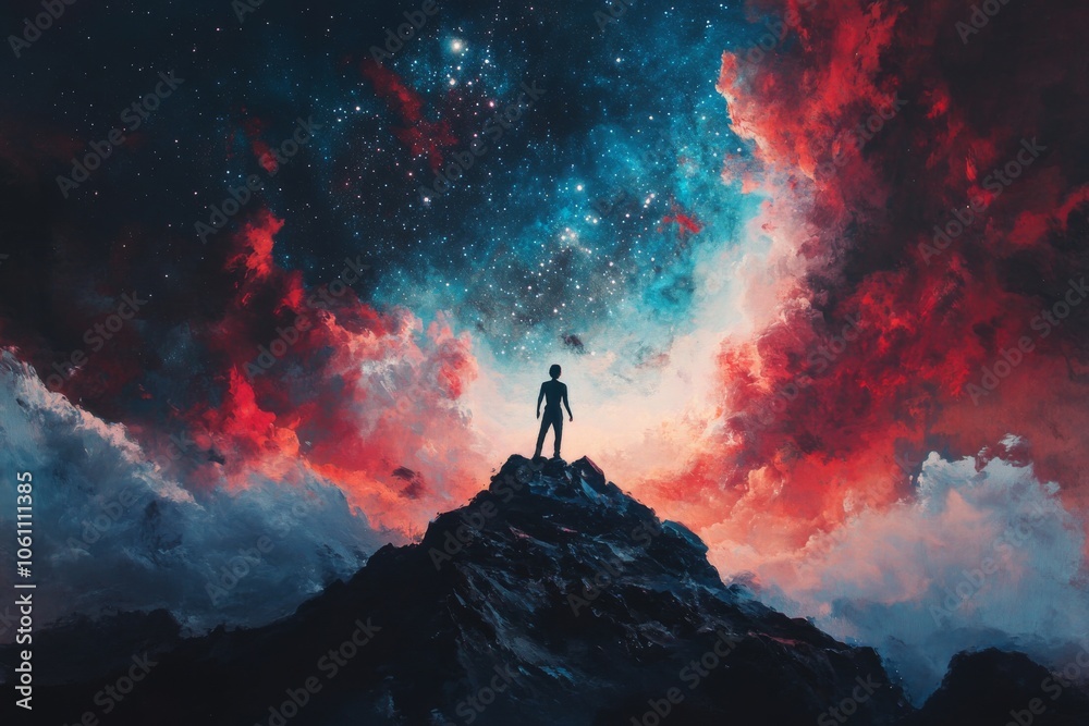 Awe and Humility: A Young Person's Connection to the Universe onMountain Top Awe and Humility: A Young Person's Connection to the Universe onMountain Top