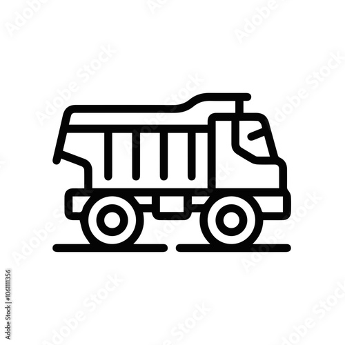 Truck icon symbol vector illustration 