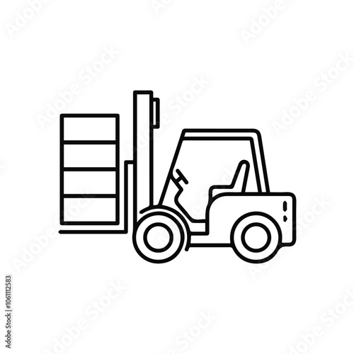 Truck icon symbol vector illustration 