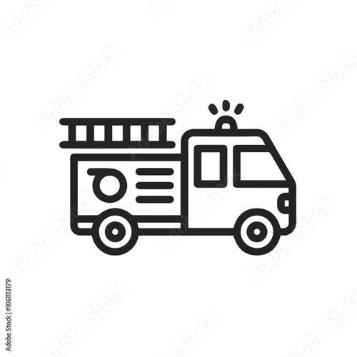 Truck icon symbol vector illustration 