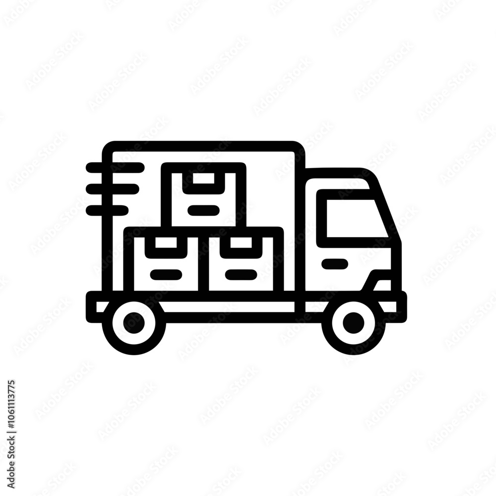 Truck icon symbol vector illustration
Truck icon symbol vector illustration
