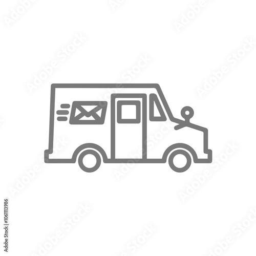 Truck icon symbol vector illustration

