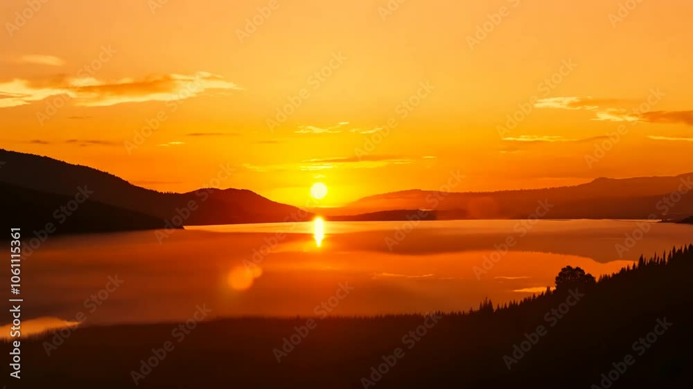 lake mountain sky time-lapse sunset clouds orange drifting Beautiful summer serene tranquil landscape rural panoramic view peaceful nature scenery dusk alpine countryside vacation relaxation scenic b lake mountain sky time-lapse sunset clouds orange drifting Beautiful summer serene tranquil landscape rural panoramic view peaceful nature scenery dusk alpine countryside vacation relaxation scenic b