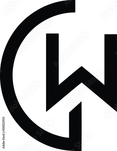 Free Download cw logo design - GFXLoad