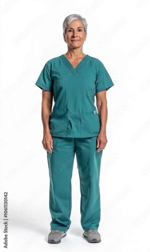 Medical professional in scrubs Medical professional in scrubs
