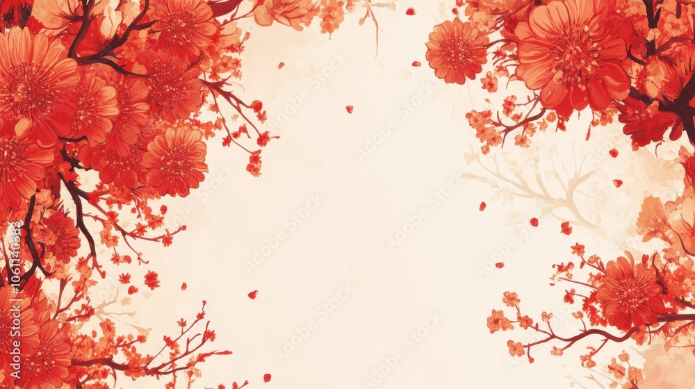Vibrant Floral Bouquet in Warm Autumn Tones
