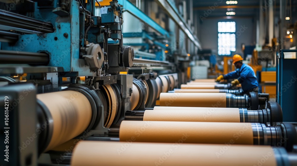 Industrial Paper Roll Production Factory Machine Industrial Paper Roll Production Factory Machine