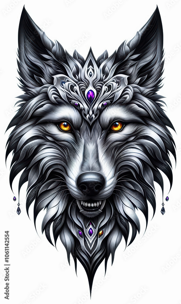 TRIBAL TATOO トライバル タトゥ 狼 wolf TRIBAL TATOO トライバル タトゥ 狼 wolf