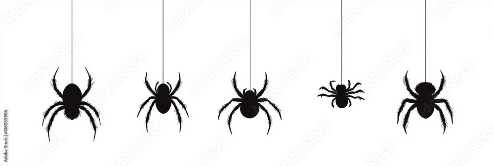 Spider. Halloween decoration element. Spider. Halloween decoration element.