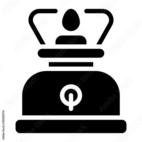 Camping Gas Solid Icon