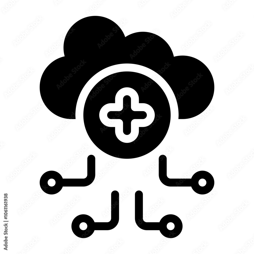 Cloud Solid Icon Cloud Solid Icon
