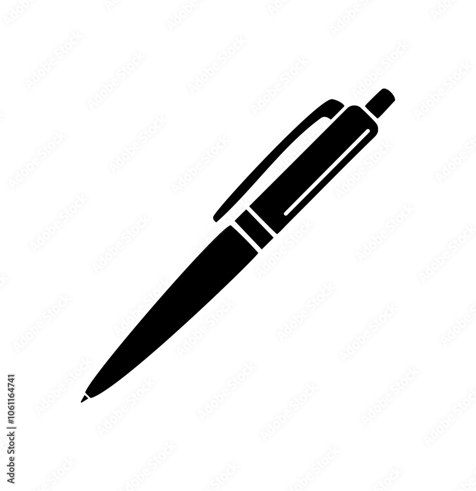 pen isolated on white background pen isolated on white background