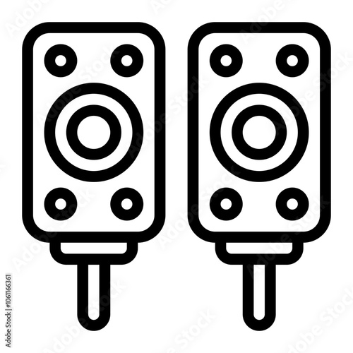 Loudspeakers Icon