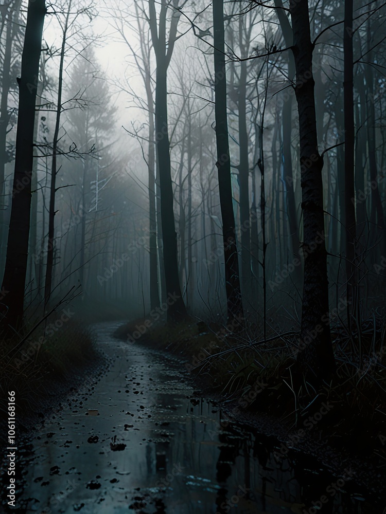 Fototapeta premium morning in the forest