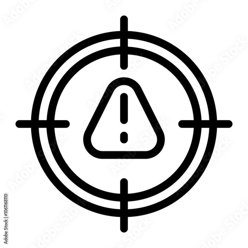 Outsider line icon