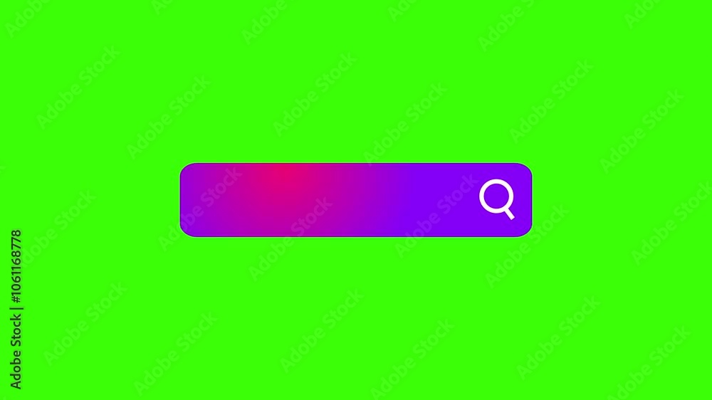 animated gradient search bar isolated on black background, web searching, internet browsing modern information technology concept animated gradient search bar isolated on black background, web searching, internet browsing modern information technology concept
