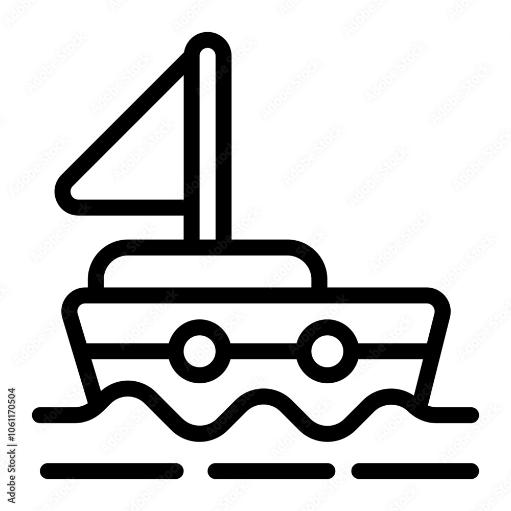 Sailboat Icon Sailboat Icon