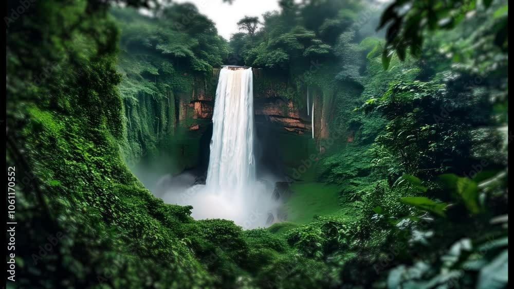 Cachoeira majestosa