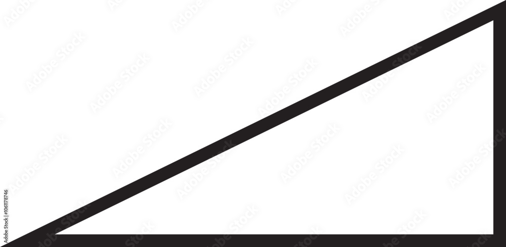 triangle shape geometry line triangle shape geometry line