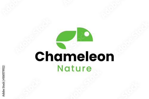 Chameleon Creative Logo Design Vector Template