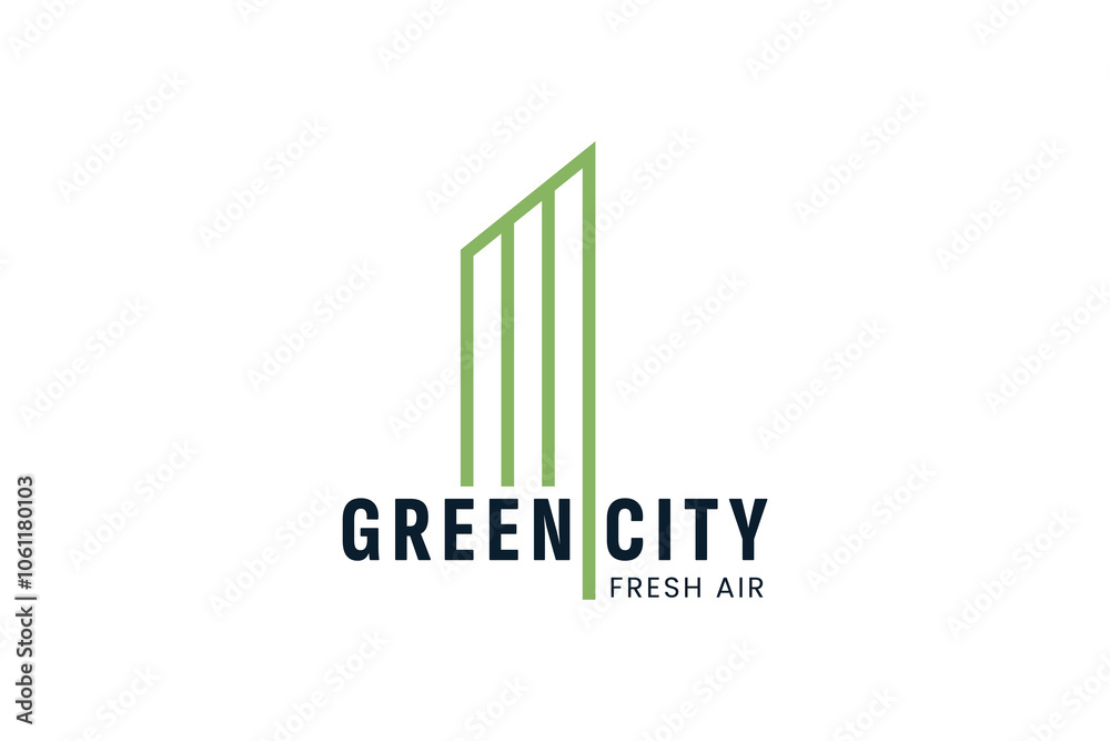green city logo vector icon illustration green city logo vector icon illustration