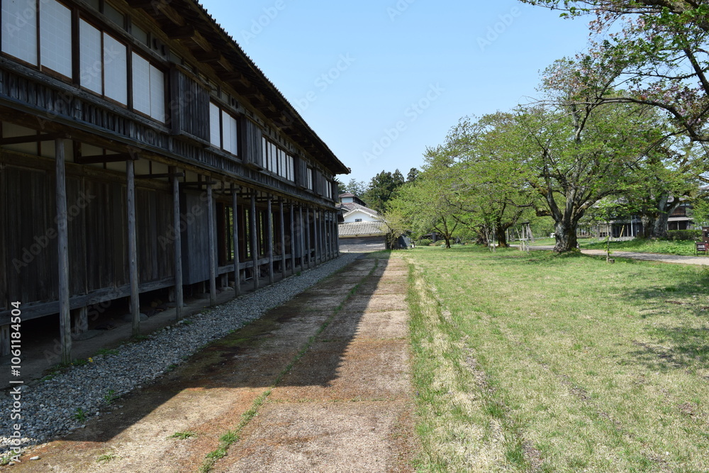 Fototapeta premium 松ヶ岡開墾場 国指定文化財 日本遺産