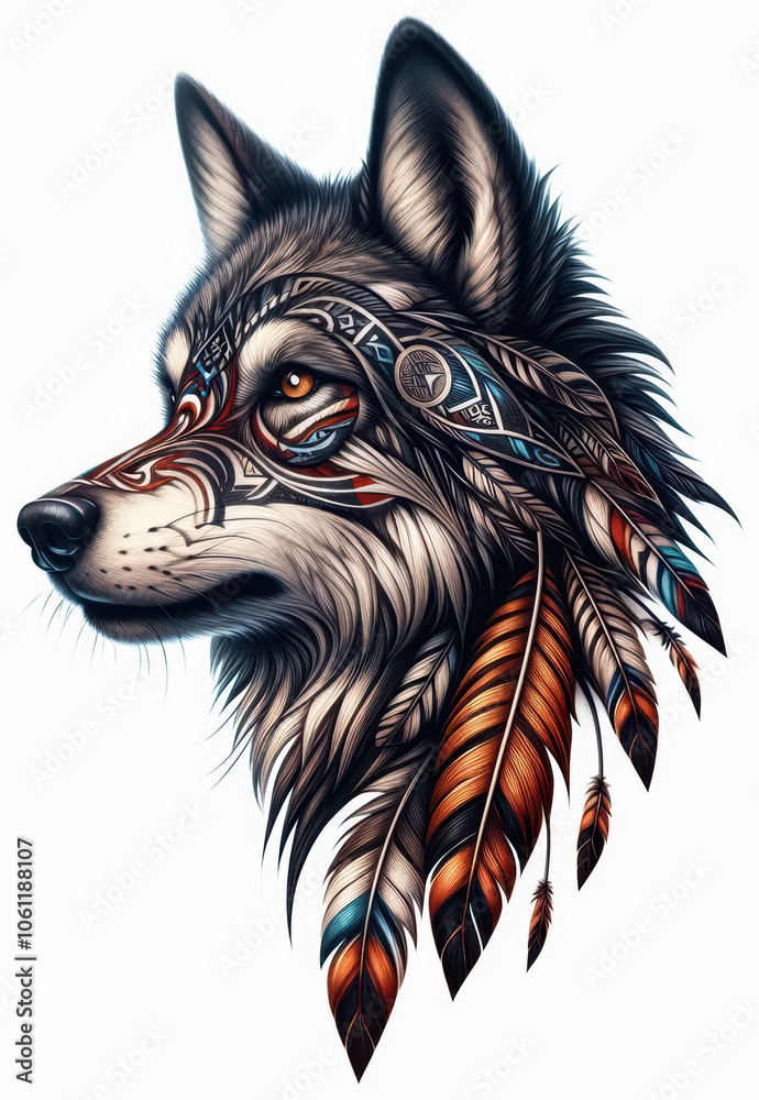 TRIBAL TATOO トライバル タトゥ 狼 wolf TRIBAL TATOO トライバル タトゥ 狼 wolf