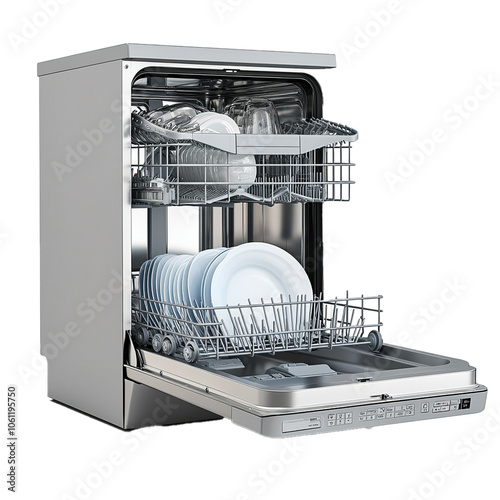 washing machine in the kitchen