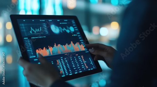 Analyzing Financial Data on a Tablet