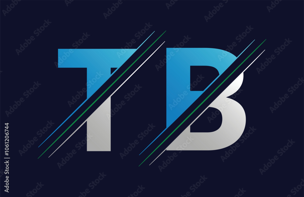 TB Letter logo design vector template. TB Letter logo design vector template.