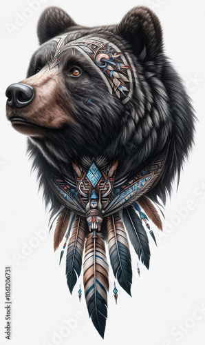 TRIBAL TATOO トライバル タトゥ 熊 bear photo