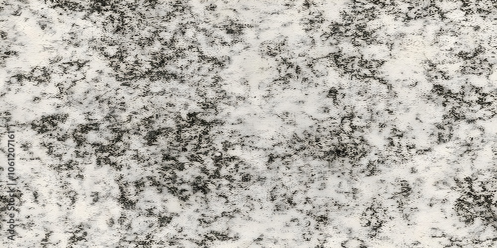 Obraz premium Abstract texture featuring a monochromatic pattern with a mix of white and black tones, creating a visually intriguing surface that evokes a sense of depth and movement.