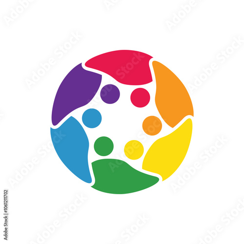 Equality Diversity Inclusion Logo Template Icon