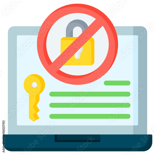 Unauthorized Access Icon