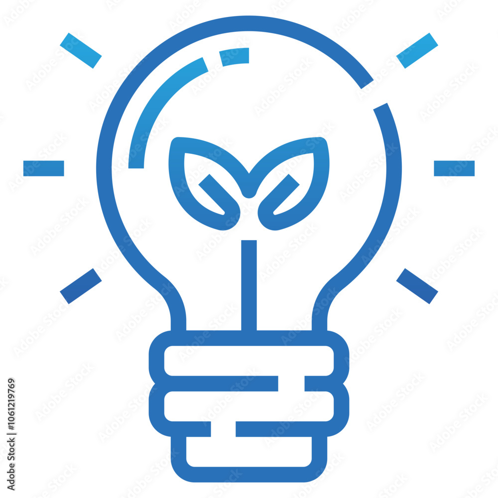 Light Bulb Eco Icon