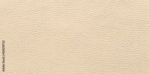 Cream-colored leather texture background.