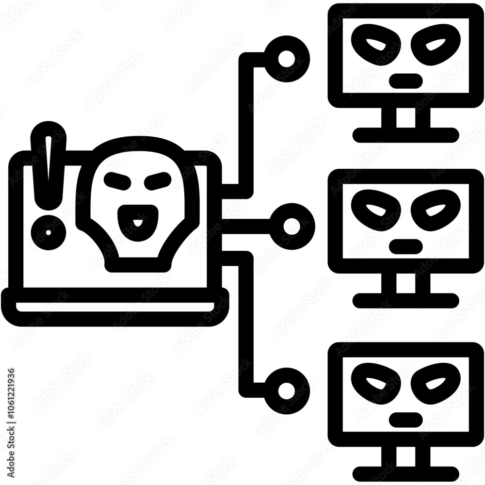 Botnet Icon Botnet Icon