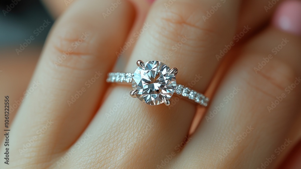 Close Up Shot of a Diamond Ring Close Up Shot of a Diamond Ring