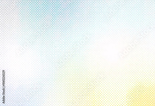 A soft, abstract background with a gradient of pastel colors ranging from light blue to yellow, with a subtle dotted pattern overlaying the entire image