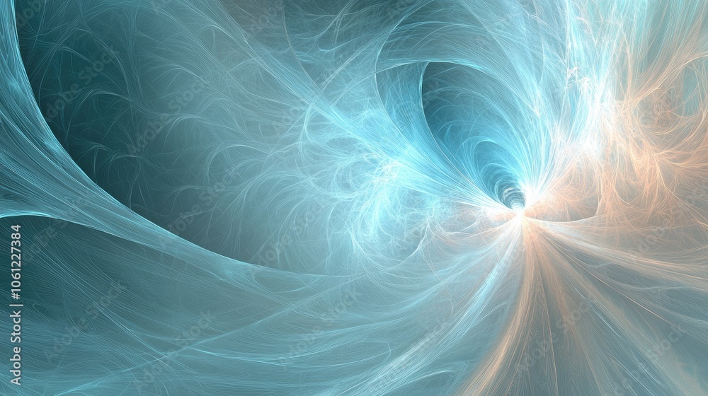 Abstract Blue and Orange Swirl Background Design Abstract Blue and Orange Swirl Background Design