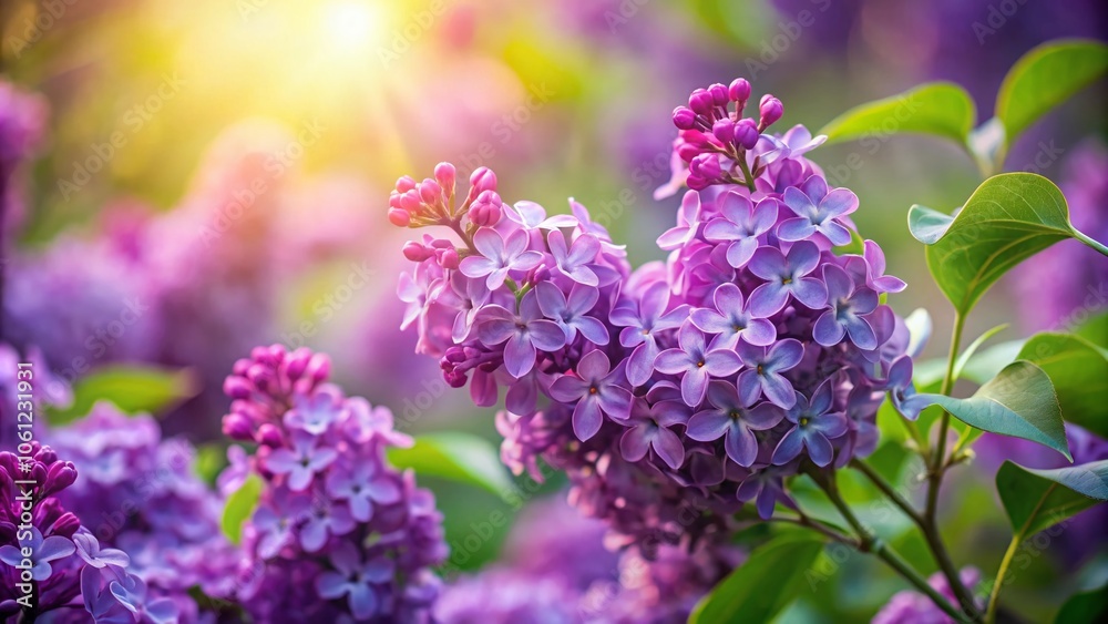 Stunning Lilac Flowers in Various Shades of Purple for Floral Decor, Garden Inspiration, and Spring Aesthetics