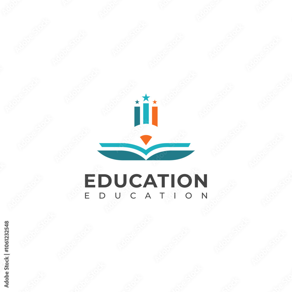 Creative Education vector logo design Creative Education vector logo design