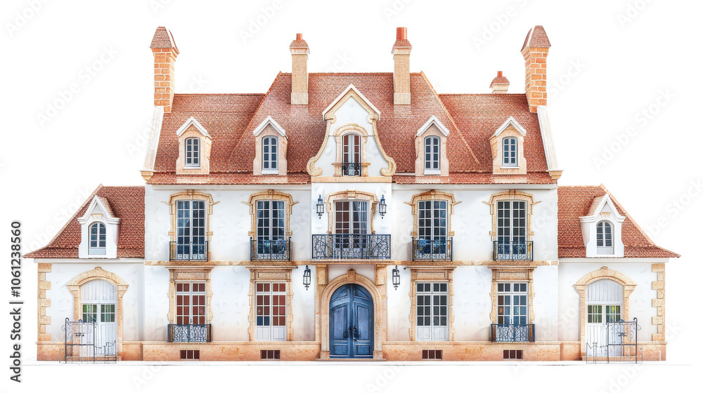 Elegant manor with a classic design and charming architecture Elegant manor with a classic design and charming architecture