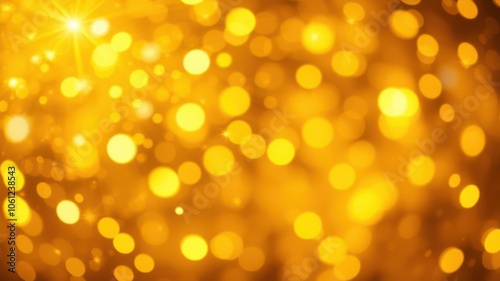 Abstract golden background with a shimmering twinkle effect, bright, gold, shining