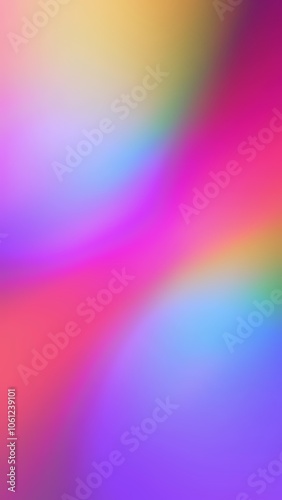 Rainbow neon light flares background. Optical Crystal Prism Flare Beams. Abstract blur animation