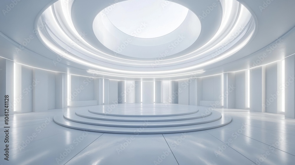 Obraz premium stage with columns